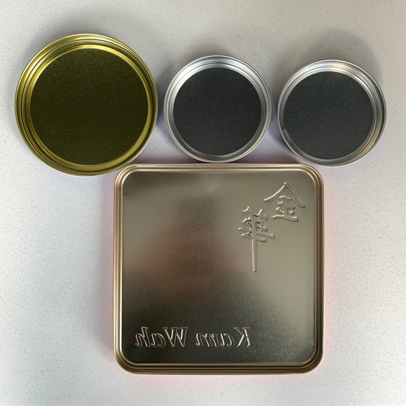 [Free If You Bundle $15+] Lot Of (4) *Empty* Cookie Tins With Lids For Repurpose - Picture 4 of 4